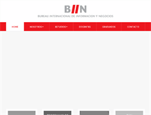 Tablet Screenshot of bureauinternacional.com